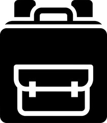 Briefcase Showcase in Corporate Office Environment, Professional Viewpoint, Graphic Design