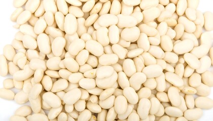 Close-up of white beans