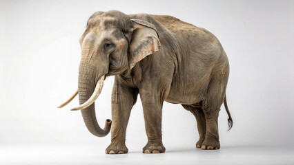 Obraz premium Indian Elephant on studio background