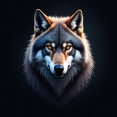 Fototapeta premium Wolf Portrait