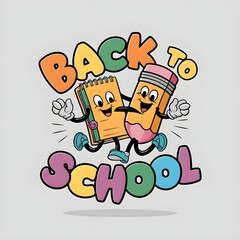 Obraz premium Back to school.