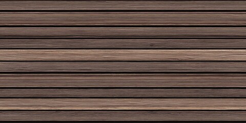 Dark brown wooden planks arranged horizontally in a seamless texture