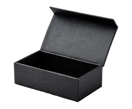 Elegant black gift box for special occasions and storage needs