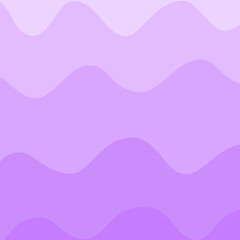 Gradient pastel purple waves