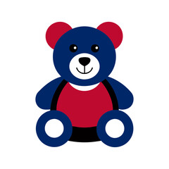 teddy bear icon brown teddy bear toy set teddy vector art illustration