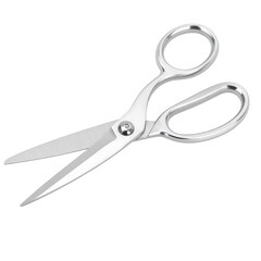 Fototapeta premium Stainless steel kitchen shears
