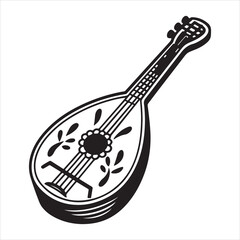 A Mandolin Resting in a Cozy Setting, its Sweet, Acoustic Sound a Symbol of Traditional Italian and Folk Music