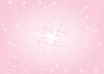 Abstract light pink bubbly background with sparkling accents, pink background with Bubbles.