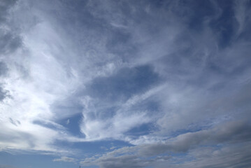 clouds in the sky