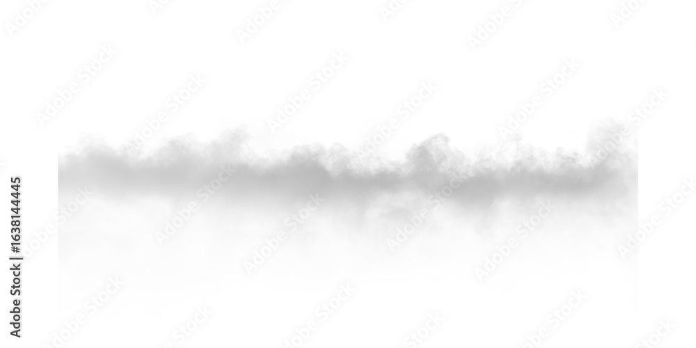 Poster a grey textured shape with jagged edges is set against a stark black background in this image