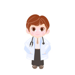 Fototapeta premium doctor with stethoscope