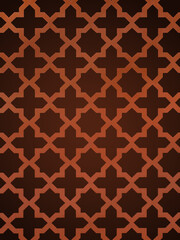 This stylish geometric pattern with rich brown tones is perfect for various backgrounds and design projects