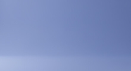 Obraz premium Plain Blue Studio Background With Subtle Floor Gradient empty