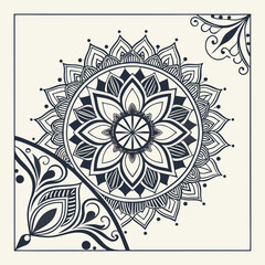 a black and white design