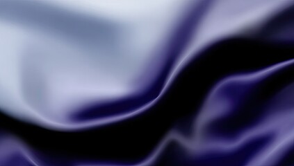 Obraz premium Smooth, flowing silk in shades of blue and purple