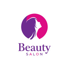 Beauty salon vector illustration template.