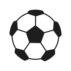 Obraz premium Classic soccer ball vector illustration sports equipment football game icon athletic gear isolated eps graphic