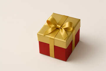 Obraz premium red gift box