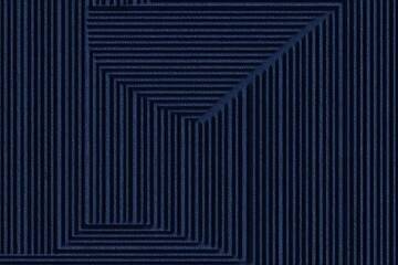 Dark navy blue textured geometric pattern of diagonal lines