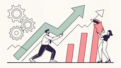 Abstract Financial Growth and Investment