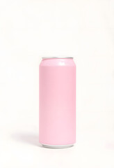 Pink Cosmetic Bottle with Box on white Background