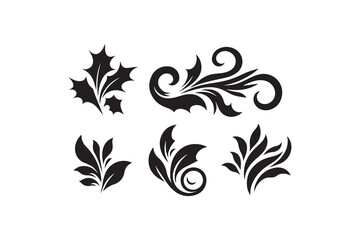 floral design element symbol