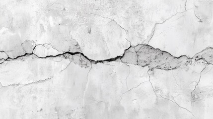 Fototapeta premium Textured Cracked Wall Surface for Industrial Design and Urban Aesthetic Projects