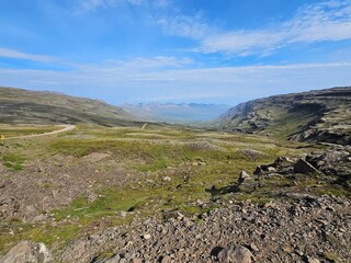 Roadtrip Island F-Straße unbefestigt Hochland Berge