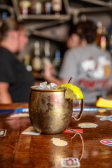 drink at bar