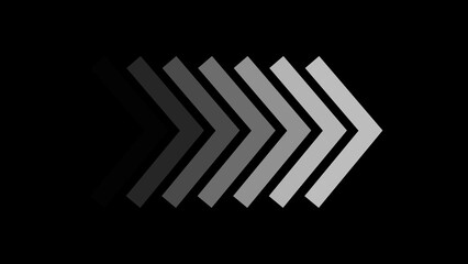 A right arrow icon features a simple arrow pointing to the right, symbolizing forward movement, navigation, direction, progression, or continuation in digital and user interface designs.
