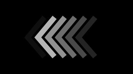 A left arrow icon features a pointed arrow facing left, symbolizing backward navigation, return, previous step, or reversal, commonly used in digital interfaces and directional signage.
