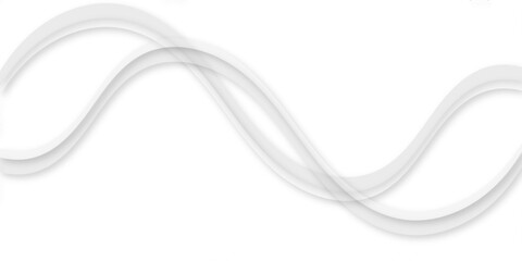 A minimalist abstract background featuring a flowing, wavelike pattern of thin, delicate light gray and white lines that subtly fade into a clean white background, creating an airy and modern design.