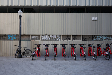 bicicletas rojas