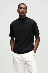 portrait of a handsome young man