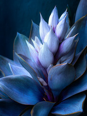 開花しそうなアガベ