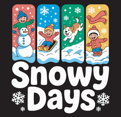 Winter T Shirt Design