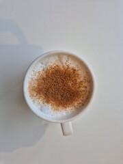 Cappuccino with Cinnamon Topping