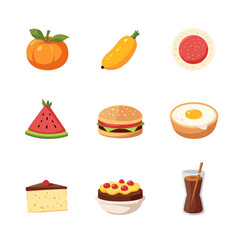 fast food icons