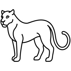 Minimalist Line Art Illustration of Panthera Leo Leo Vector

Minimalist Lion Line Art Vector ,Elegant Panthera Leo Outline,
Modern Lion Logo Illustration
