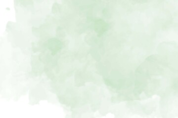Soft pastel green watercolor wash texture background