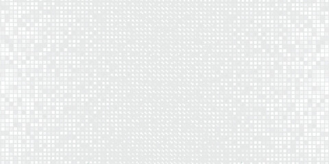 Dot white gray wave light technology texture background. Abstract big data digital concept. vector ilustration.