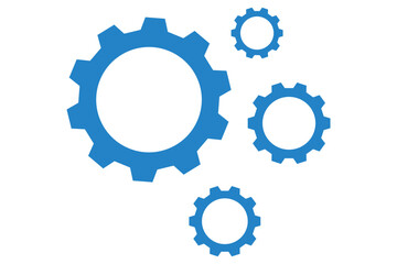 Setting icon set. Setting, cogwheel, gear icon element set - Vector