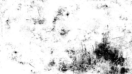 Black and white grunge urban texture with copy space. Abstract surface dust and rough dirty wall background or wallpaper with empty template for all design. Distress or dirt wall