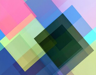 Vibrant Abstract Art: Colorful Geometric Pattern Background for Design Projects