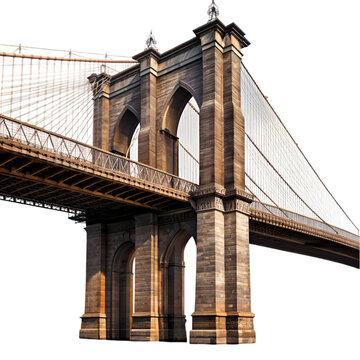 Fototapeta Brooklyn Bridge A Majestic Architectural Icon
