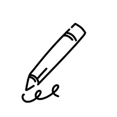 Fototapeta premium Math school doodle 