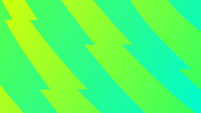 Zigzag Green Yellow Background. EPL Premier League thumbnail video print web.