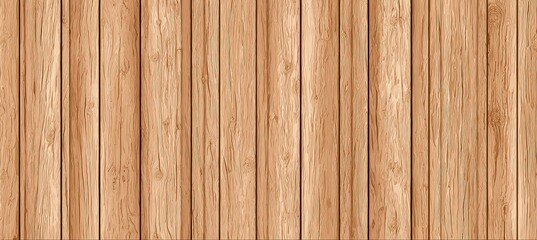 Fototapeta premium Light brown wooden planks, vertically aligned