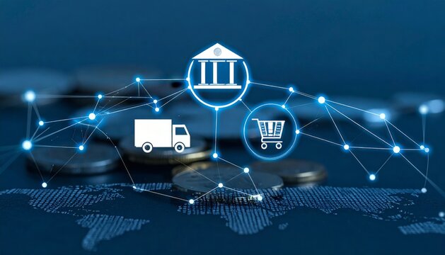 Global Digital Network for Online Business and Financial Transactions