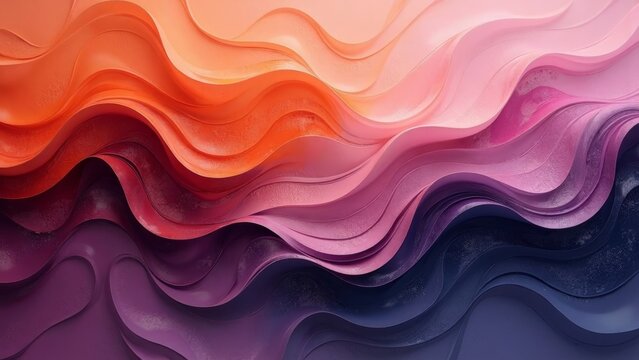 Colorful abstract landform patterns